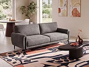 Sofa 3 Seater SKARO Chenille Taupe_1156587