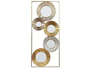 Väggdekoration MAICOBA Metall 90 cm Guld_848435
