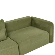 Bäddsoffa 3-sits VAXHOLM med förvaring Grön_1026820