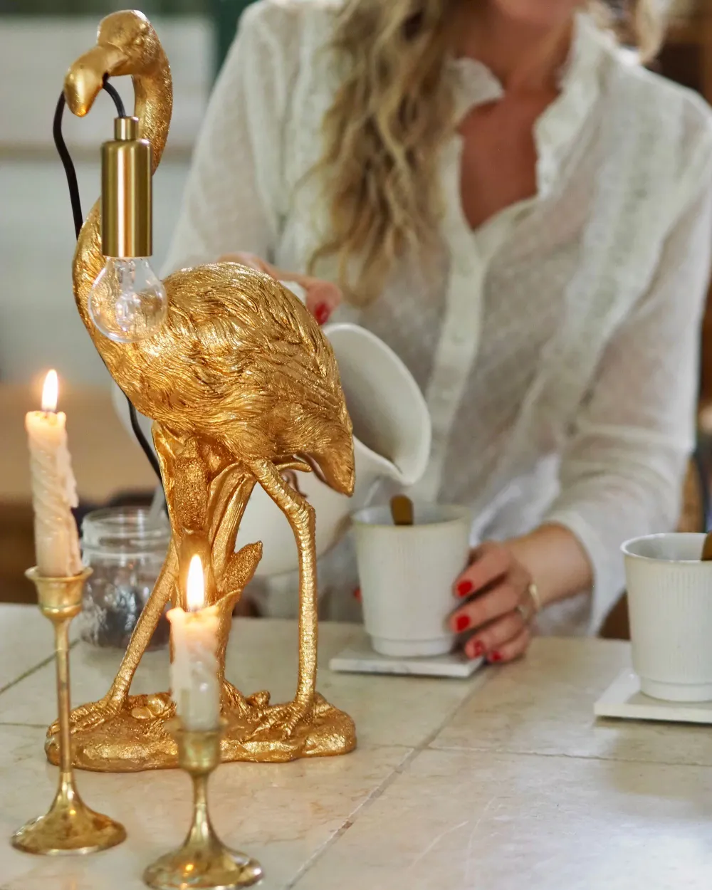 Table Lamp Flamingo VICE Gold_1171433
