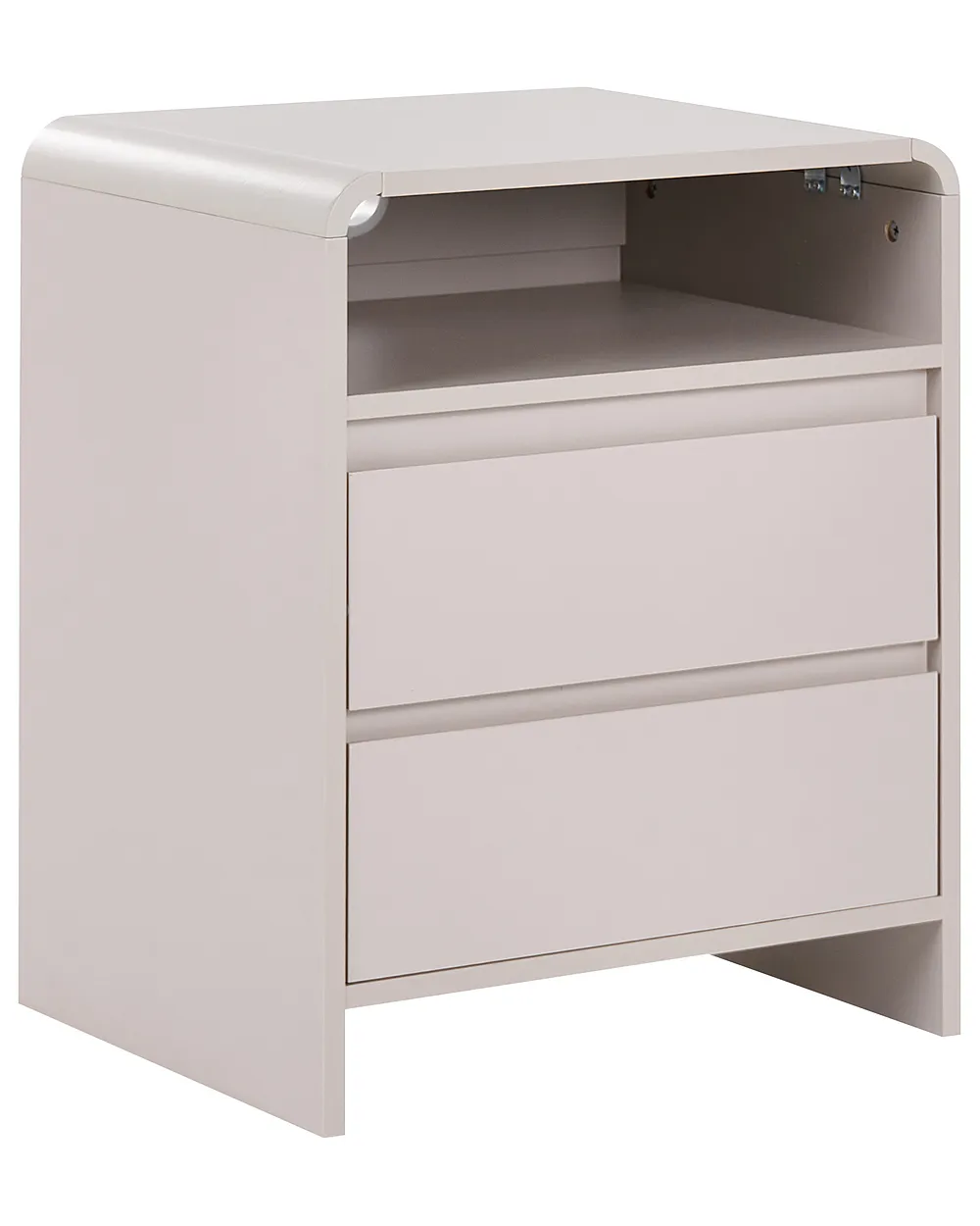 Nattbord med 2 skuffer DORRIGO Lys beige
