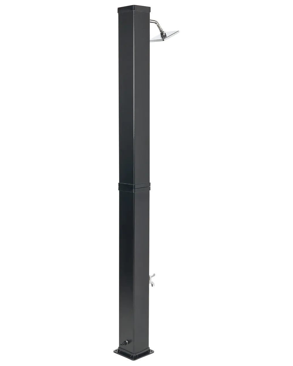Freestanding Outdoor Solar Shower YARACUY Black_974065