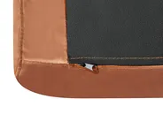 Sofa Bed 3 Seater EGGE Velvet Golden Brown_1020967