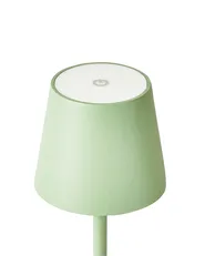 Wireless LED Table Lamp BACEIRO Metal Light Green_1061040