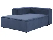 Modular Corner Sofa 4 Seater ARDAL Corduroy Dark Blue Right Hand_1008750