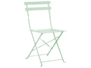 Bistro Set Folding FIORI Metal Mint Green_797417