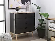 4 Drawer Chest WALPI Black_1177990
