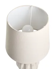Table Lamp AGUAN Ceramic Light Beige_1032817