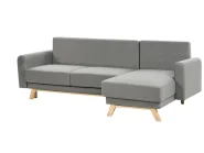 Bäddsoffa 3-sits SIRO med förvaring Grå Vänstervänd_885664