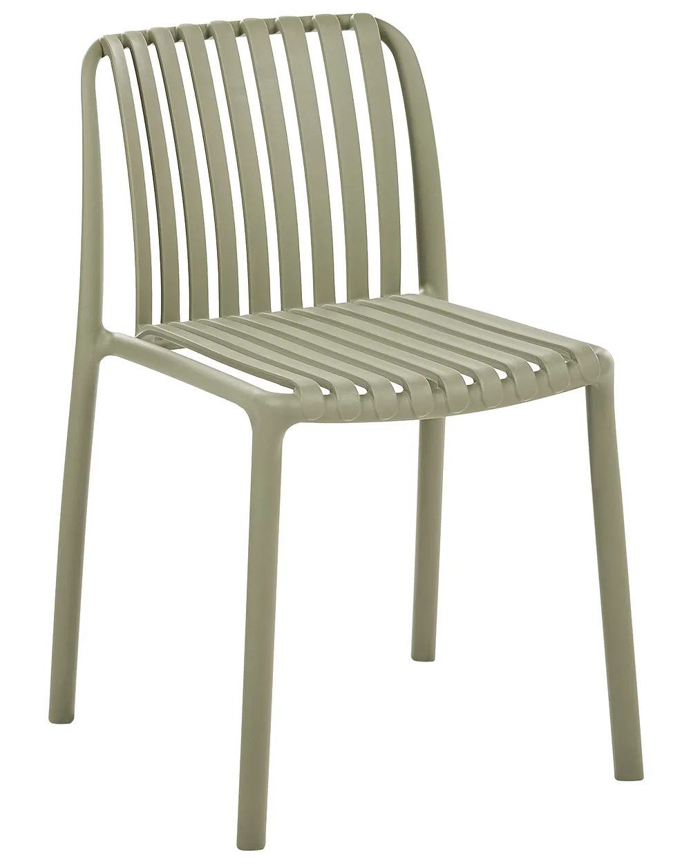 Set of 2 Bar Chairs ARICCIA Synthetic Material Green_1149265