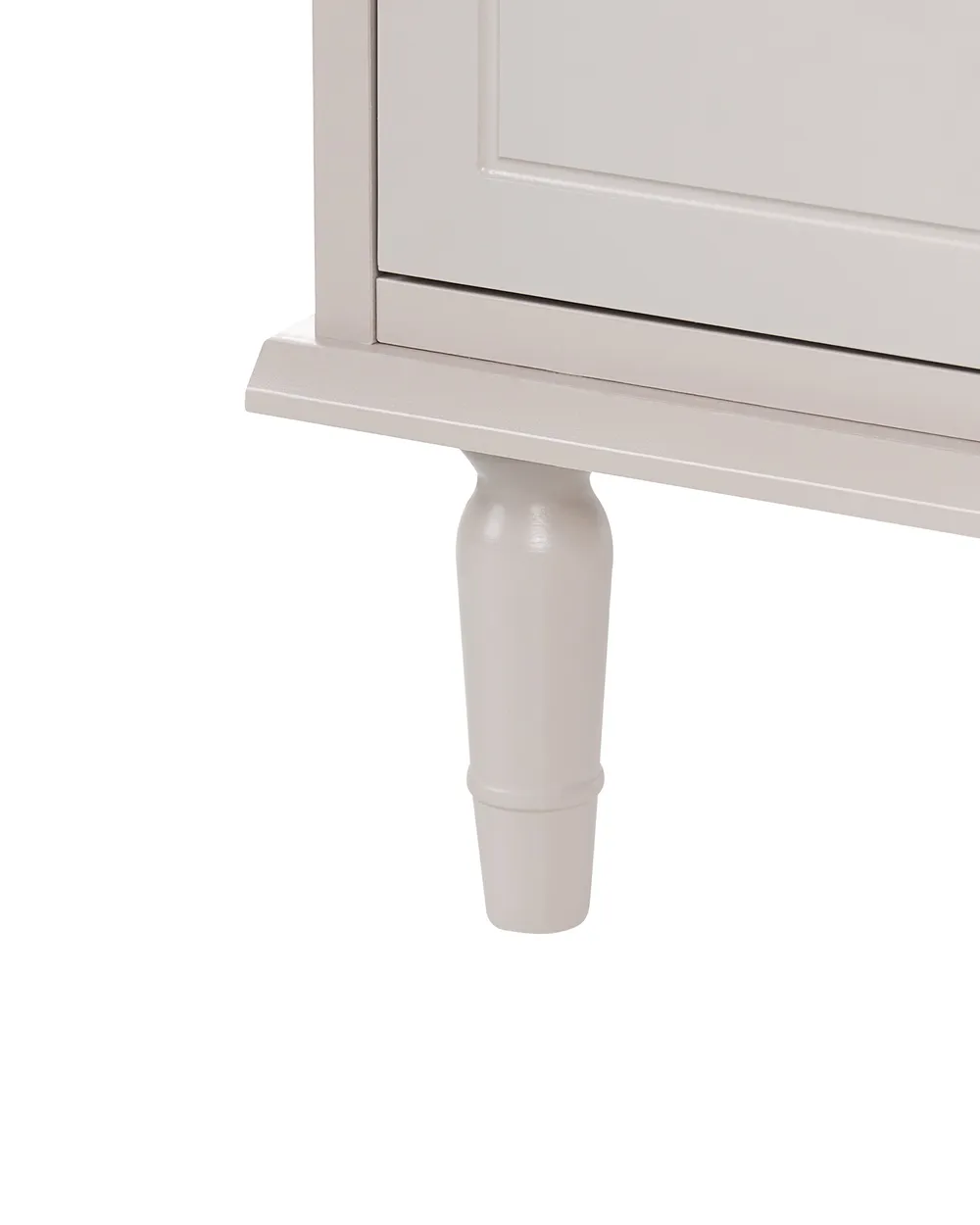 Sängbord med 3 lådor OBERON Beige_1135069