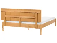 Bedroom Set Pine Wood AMBAZAC 160 x 200 cm (EU King Size) Light Brown_1118977