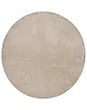 Tekoturkismatto ONTAKE Beige ø 160 cm