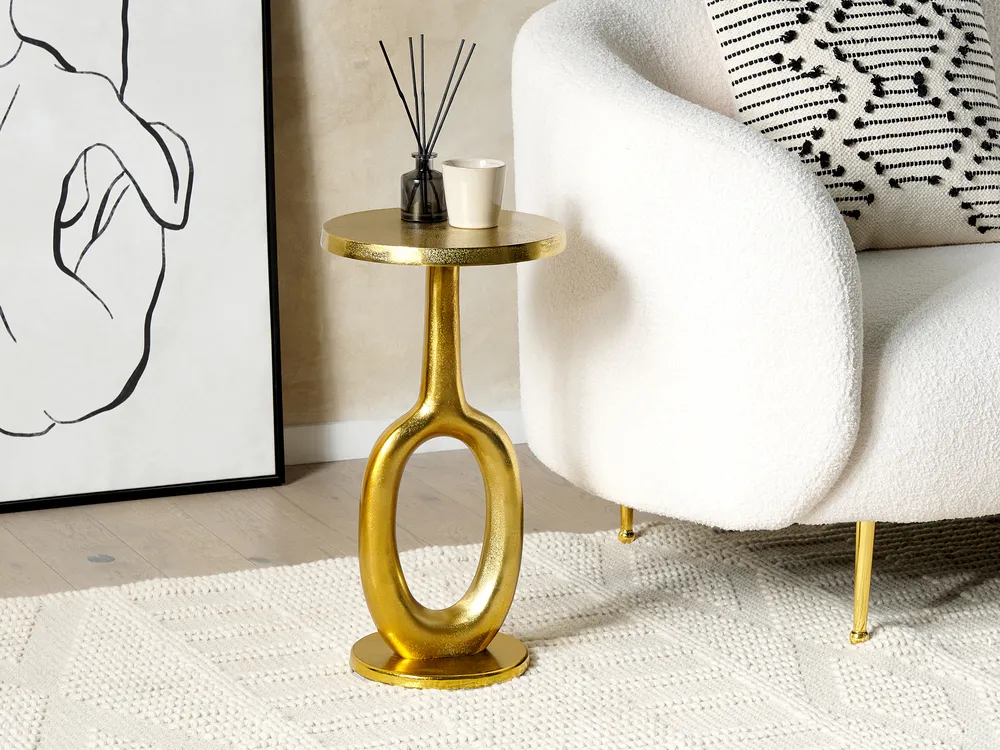 Side Table APITI Metal Gold