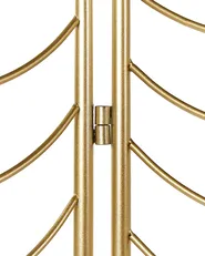 3 Panel Room Divider PESCIA 120 cm 160 cm Gold_936128