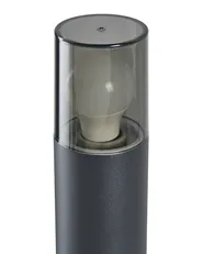 Set of 2 Outdoor Bollard Lamps ELRICK Black_1103818