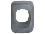 Side Table PELMO 33 cm 33 cm Marble Effect Grey_918809