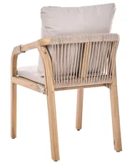 Garden Dining Set 8 Seater MANADO / SUMBA Acacia Wood Light Brown_1105392