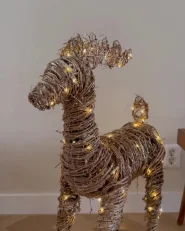 Christmas Decoration LED GRINDAVIK 97 cm Reindeer Natural_1031520
