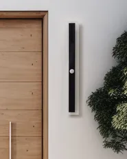 Outdoor LED Wall Light SAVANE with Motion Sensor Black_866471