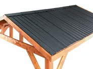 Paviljonki SECCHIA 296 cm 350 cm Havupuu Ruskea/harmaa_967122