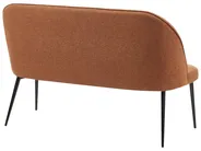 Dining Bench 2 Seater OSBY Fabric Golden Brown_929101