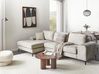Corner Sofa 4 Seater KIRUNA Velvet Light Beige Right Hand