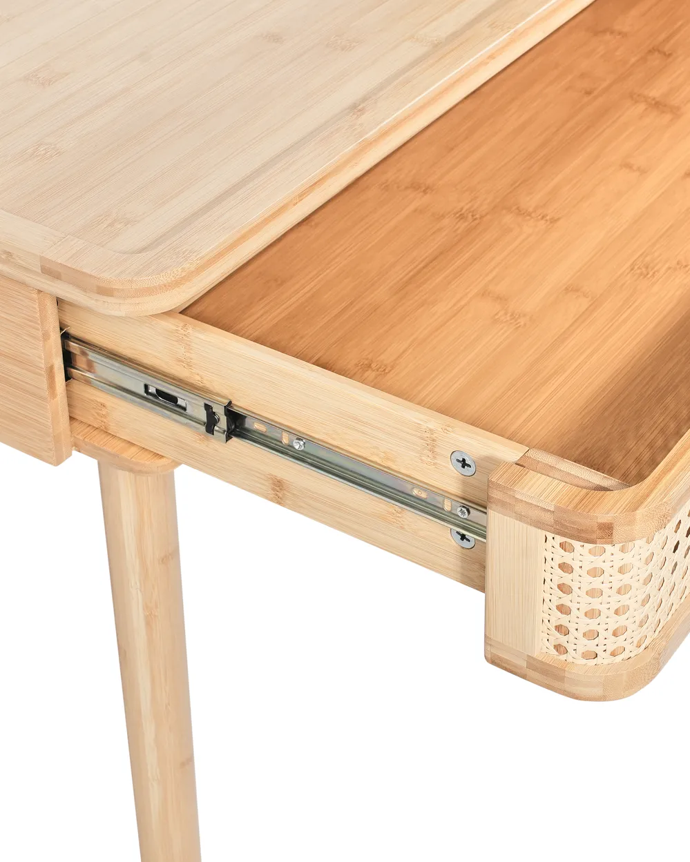 Dressing Table with Mirror RANCHERIA Light Brown_1003770