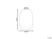Kukkamaljakko FYSKA 18 cm Lasi Tummanharmaa_838047