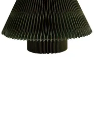 Set of 2 Christmas Decorations VEFSNA 90/122 cm Christmas Tree Beige/ Green_1030516