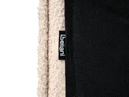 Bed Boucle IZERNORE 140 x 200 cm (EU Double) Beige_971390