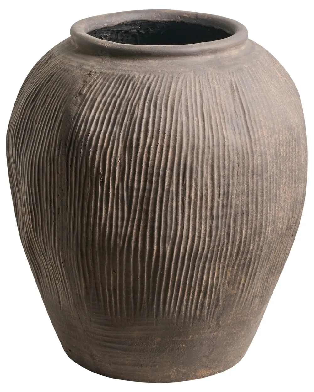 Flower Vase KATERINI 40 cm Brown
