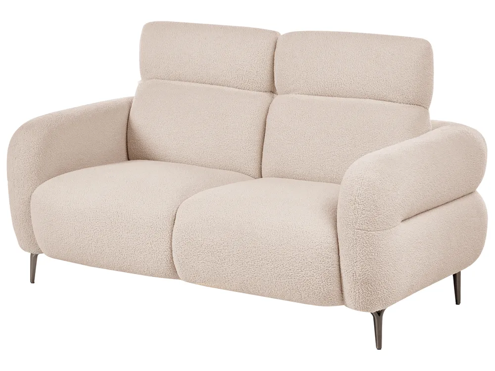 Sofa 2 Seater ARTUNA Boucle Beige_1045368