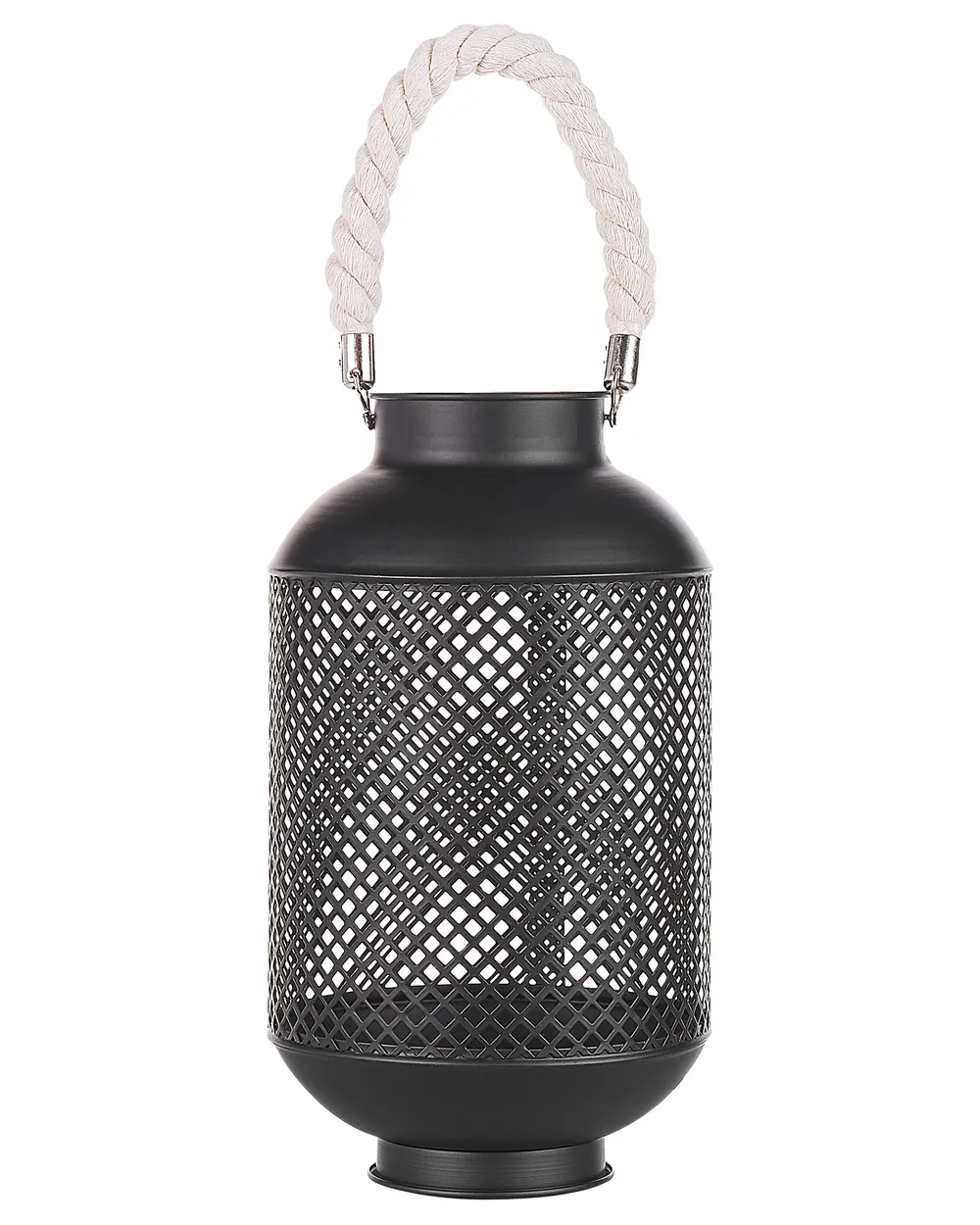 Lantern CORON 34 cm Metal Black_724217
