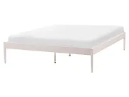 Sänky Metalli VAURS 160 x 200 cm Vaaleanbeige_1165419