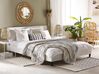 Bed Velvet FITOU 160 x 200 cm (EU King Size) White