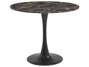 Matbord BOCA Svart marmor 90 cm 90 cm_919472