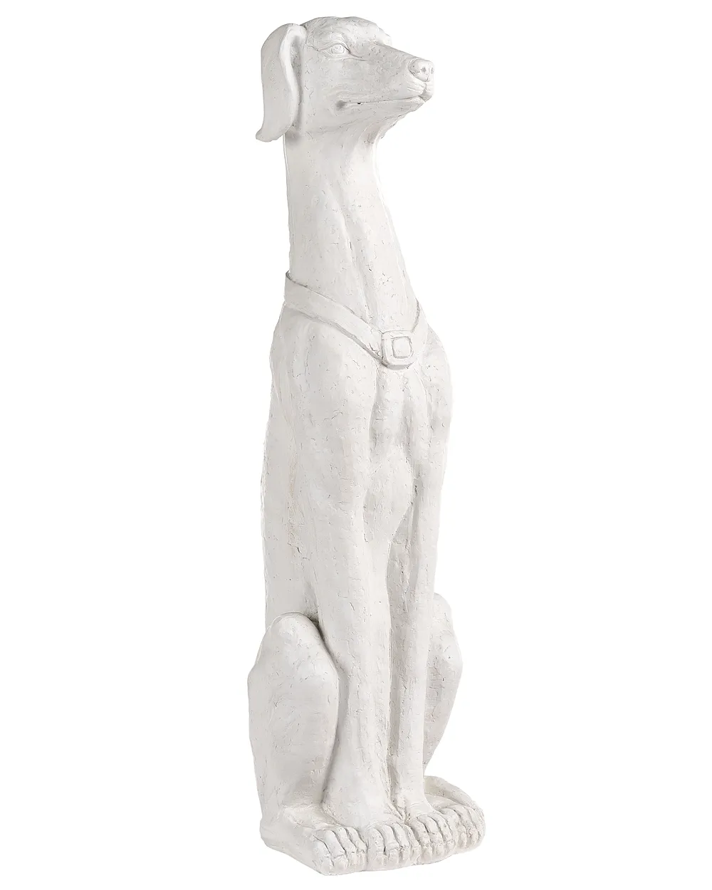 Garden Statue CHART Dog White