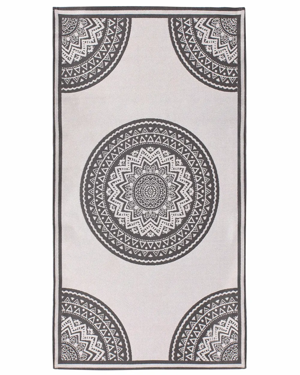Outdoor Rug NELLORE Grey 80 x 150 cm