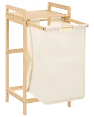 Tvättkorg TOROTAL Bambu Ljusbrun/ Beige 40 L_1136691