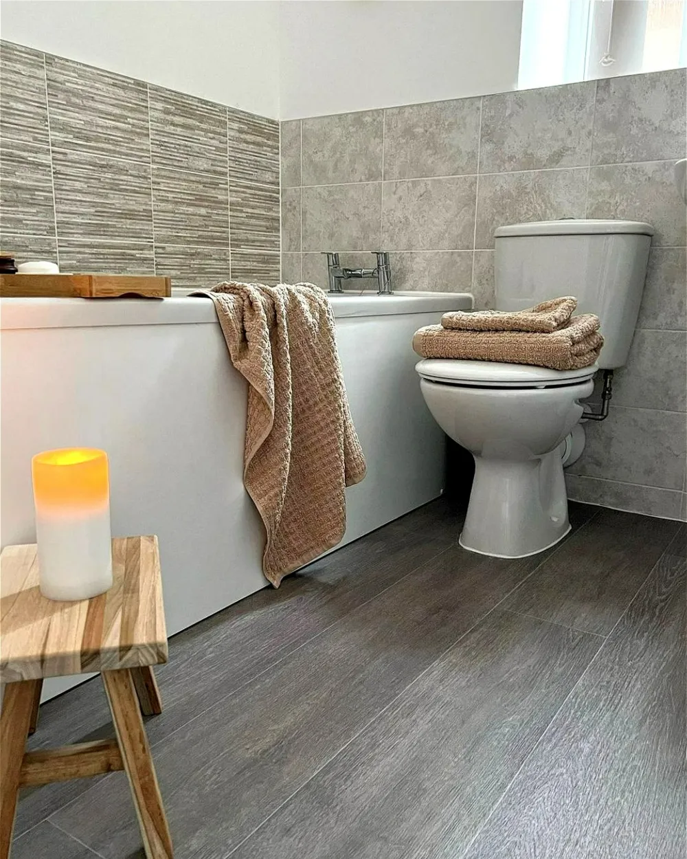 Pyyhesetti 9 kpl ATAI Puuvilla Beige_983613