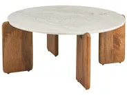 Coffee Table LUNO Marble Light Beige_1072449