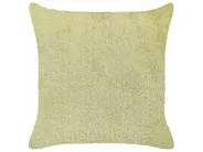 Prydnadskudde PILEA 45 x 45 cm Fuskpäls Ljusgrön Monokromt_839900