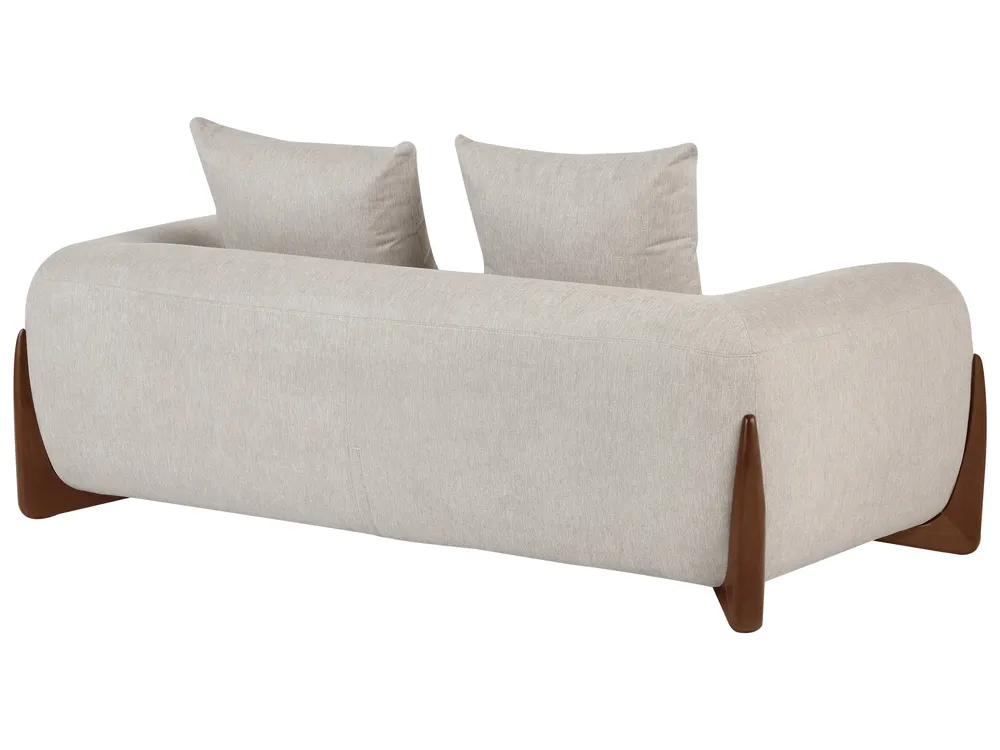 Living Room Set 6 Seater VINLIDEN Taupe_1048665