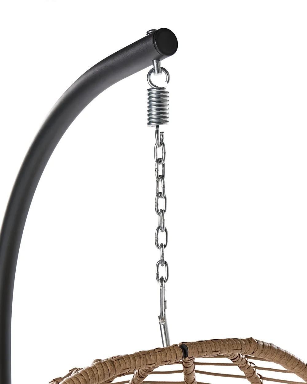 Hängstol med stativ PALLARE Metall Naturlig_1146501
