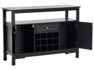 Wine Cabinet TIMBOON Black_968187
