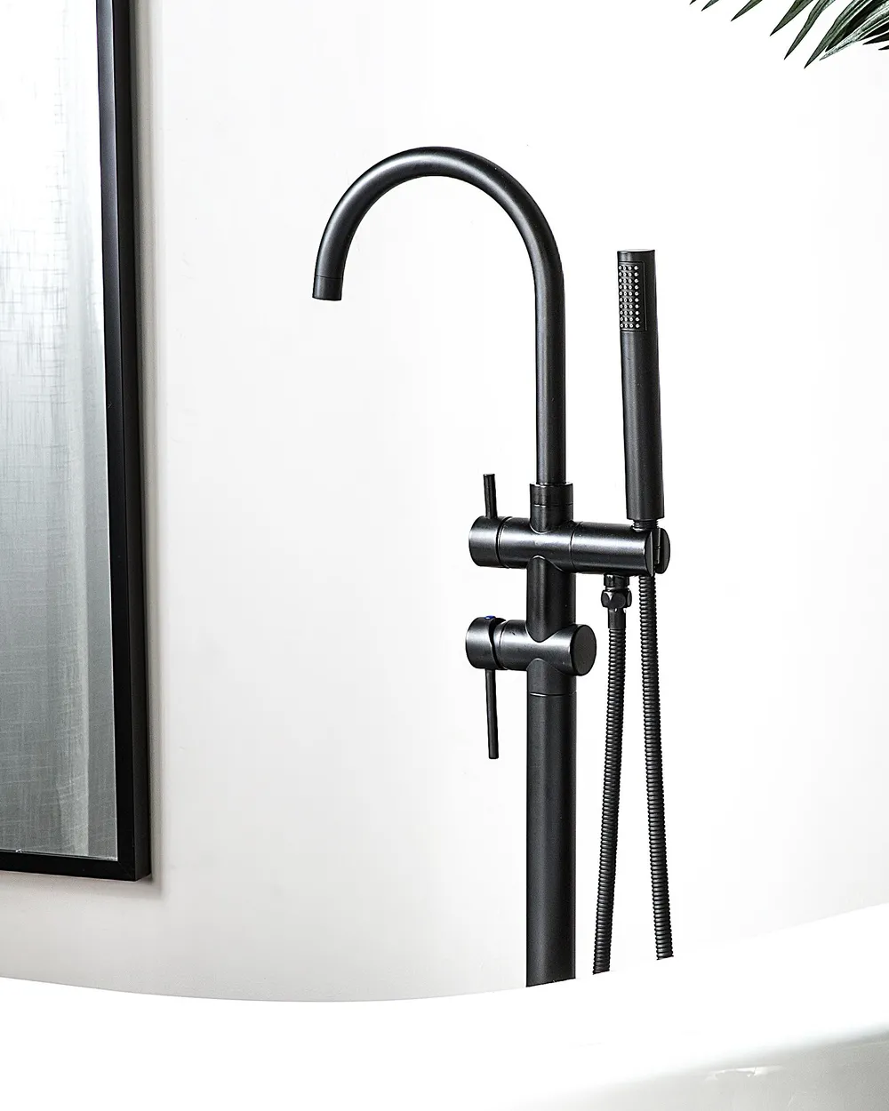 Freestanding Bathtub Faucet TUGELA Black