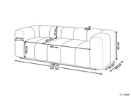 Sofa 3-seter ANTOLA Bouclé Beige_1156576