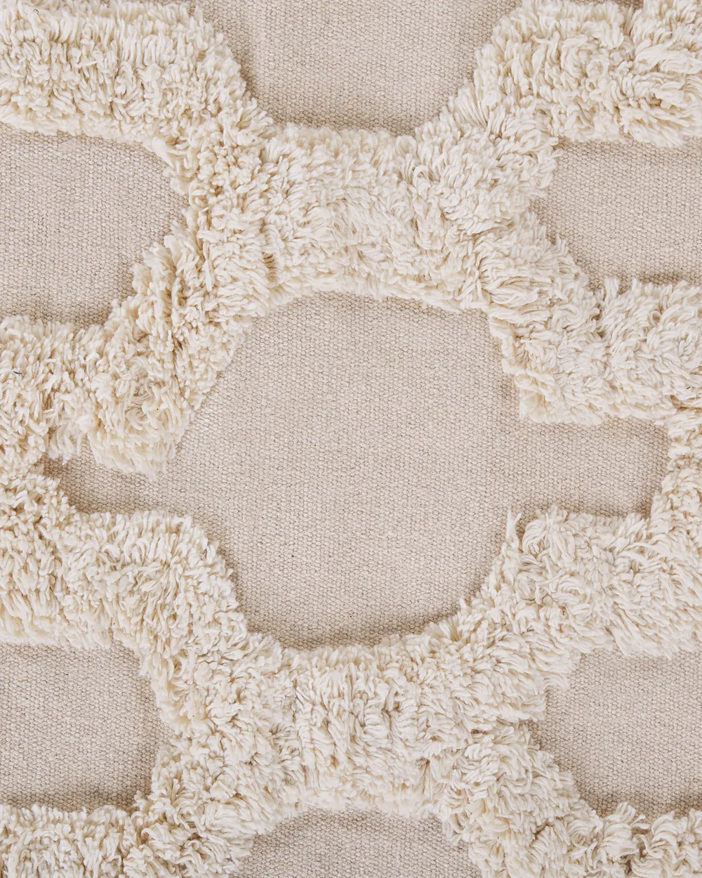Rug SULUOVA Beige 80 x 150 cm Cotton_819052