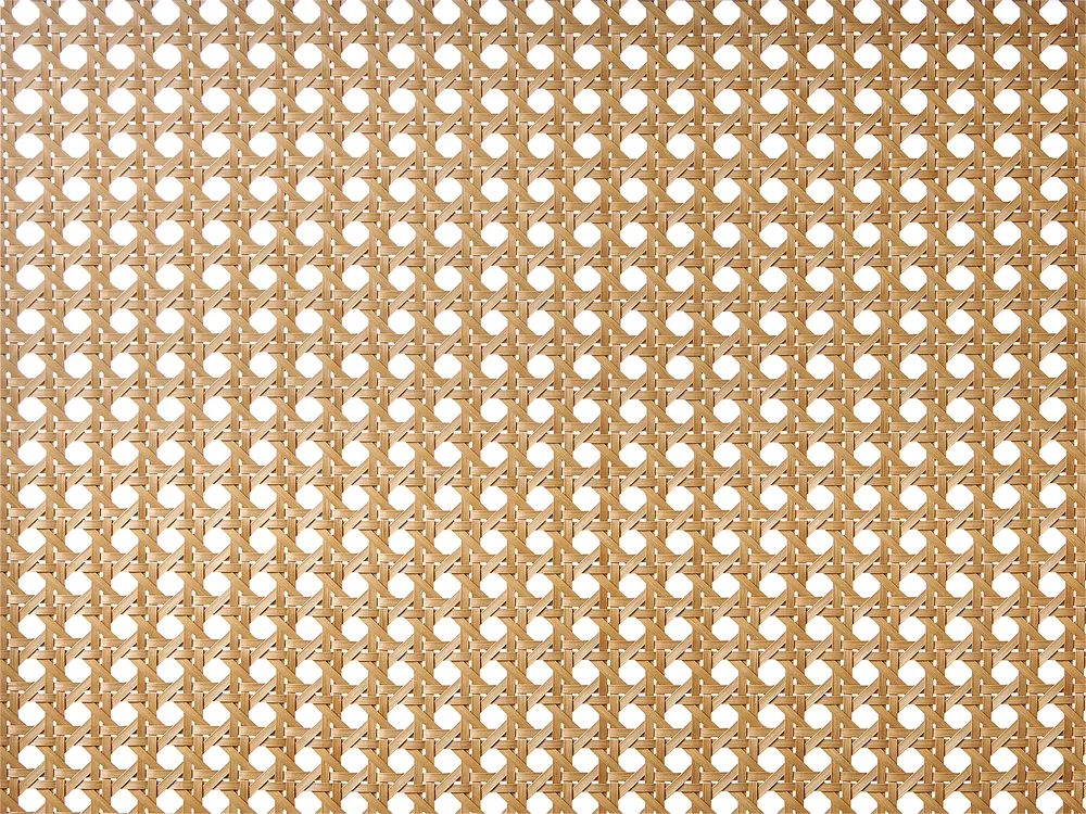 Bed Rattan BOUSSICOURT 160 x 200 cm (EU King Size) Dark Brown_904466